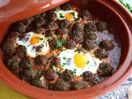 تkeftta tagine Beef Kefta Tagine with Eggs & Spices